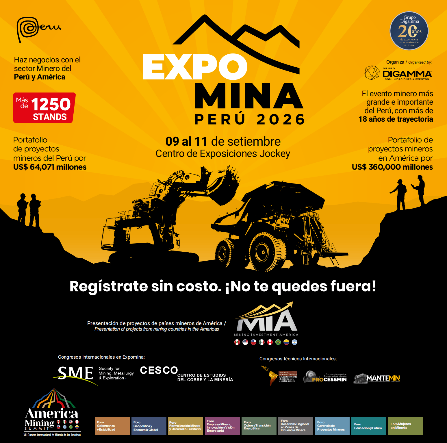 2026年秘鲁国际矿业展（Expomina Perú 2026）